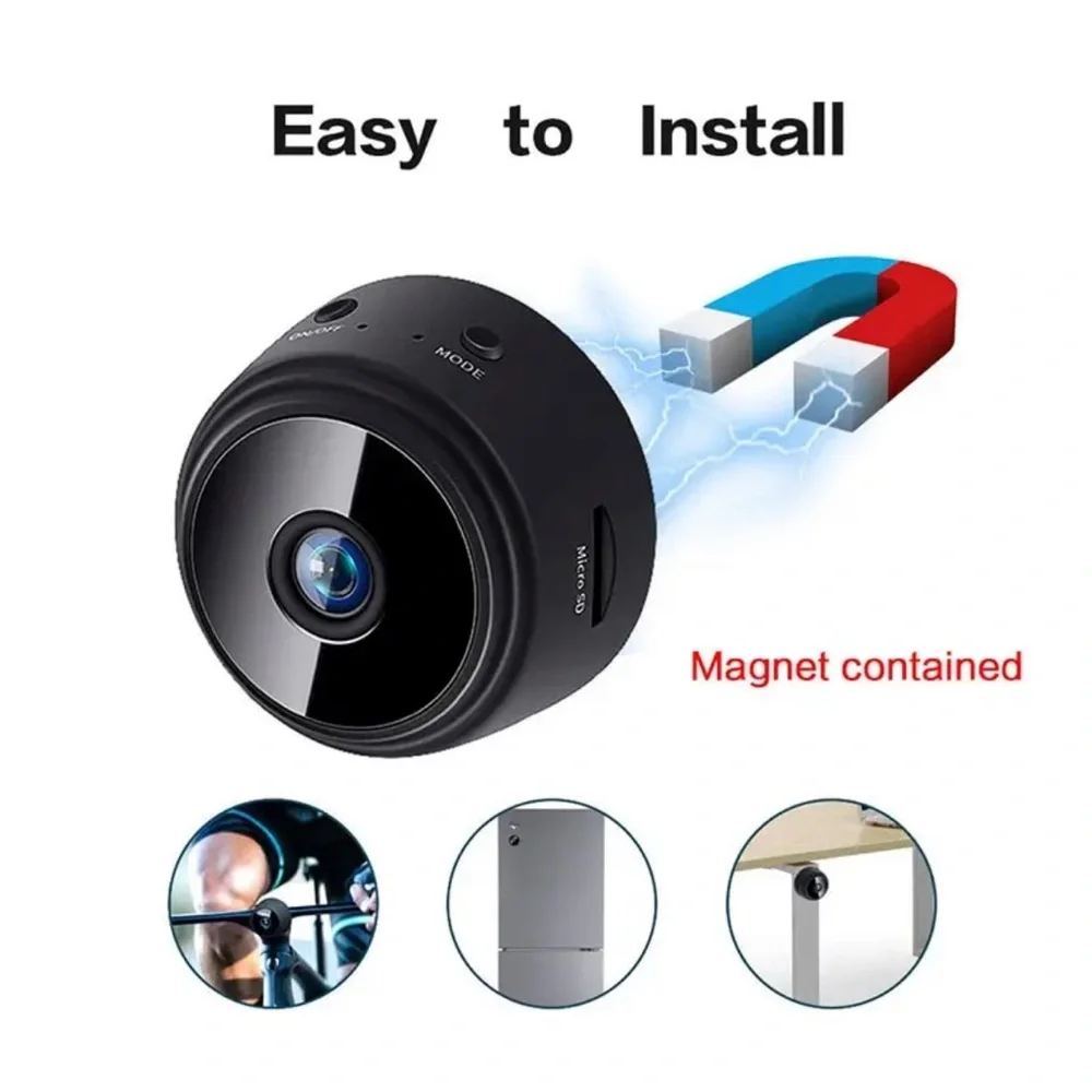 Mini Camera WiFi Wireles Monitoring Security Protection Remote Monitor Camcorder